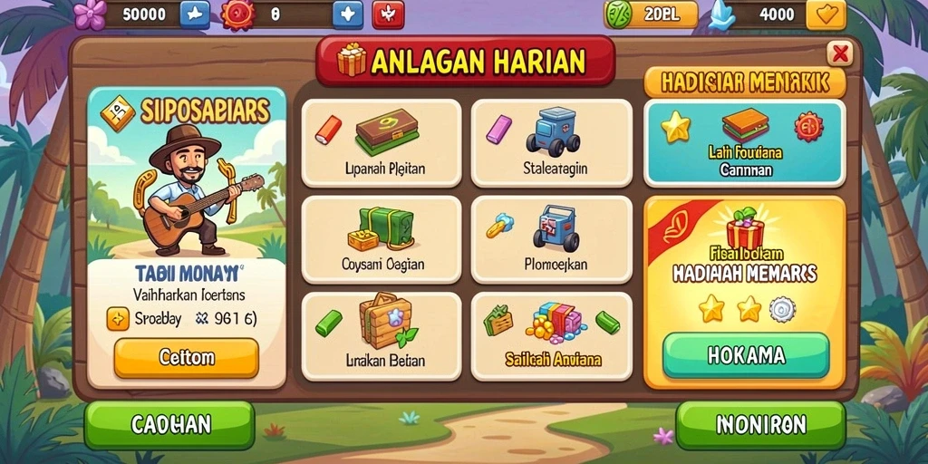 Tampilan awal aplikasi ARISTA88 yang menarik.