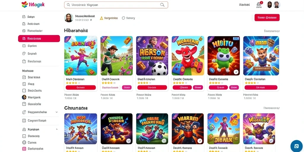 Tampilan antarmuka yang menarik dan user-friendly.