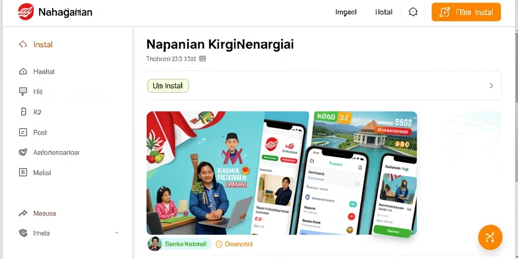 Tampilan antarmuka GN777 yang user-friendly.