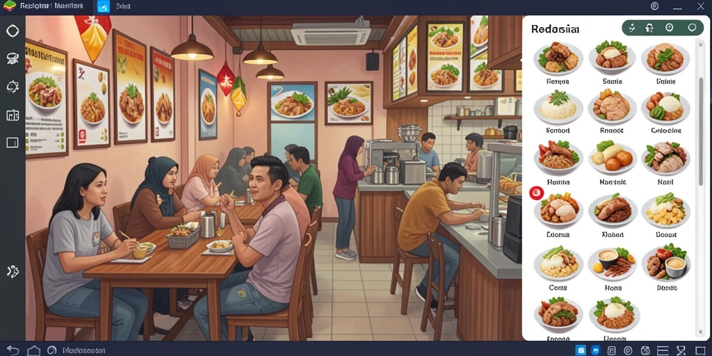 Tampilan antarmuka yang ramah pengguna.