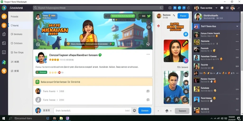 Screenshot menampilkan alur permainan yang menarik.