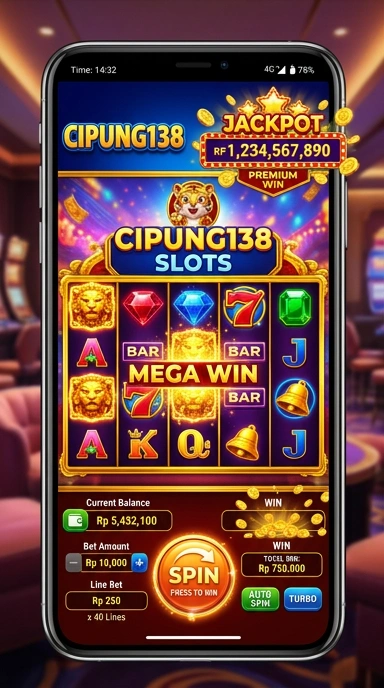 Galeri pratinjau visual cipung138 build APK resmi terbaru